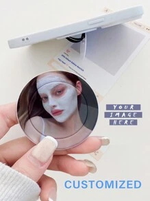 Soporte magnético personalizado para teléfono, soporte magnético divertido, personalización de fotografía, creativo, soporte magnético decorativo, DIY, seres queridos, familia, personalización de fotografías de mascotas, personalización de regalos