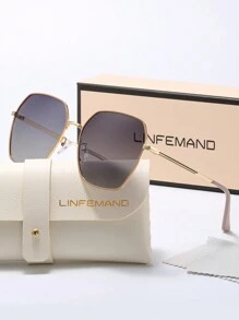 Kính thời trang tròng kính chuyển màu cổ điển LINFEMAND bằng kim loại, thích hợp cho hoạt động ngoài trời, lái xe, bãi biển, du lịch, quà tặng ngày lễ cho kỳ nghỉ bãi biển mùa hè, ngoài trời, du lịch - Nhiều màu - Xem 9