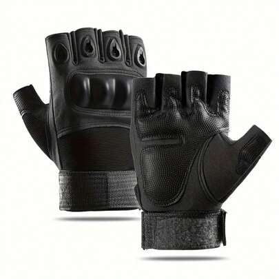 男女款加厚健身手套，采用露指设计，适合健身房训练、悬挂训练、举重、骑行、引体向上、划船等运动。它们是秋冬季健身活动的理想之选，也是绝佳的万圣节和圣诞节礼物。