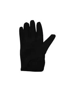 1件装直发烫卷美发耐热指套手套美发造型工具隔热防护手套 - 黑色 - 查看 4