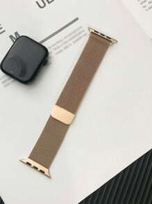 New Milanese Stainless Steel Ring-Shaped Magnetic Watch Strap Metal Magnetic Watch Strap Ultra1/2 Is Unisex And Suitable For 45/49/38/40/41/42/44mm. It Is Compatible With Watch Series 1/2/3/4/5/6/7/8/Se. It Is Breathable, Lightweight, Non-Stuffy, Non-Irritating, And Non-Falling Off. The Entire Watch Series Can Be Used With S9 And S10 Sports And Home Waterproof Watch Straps