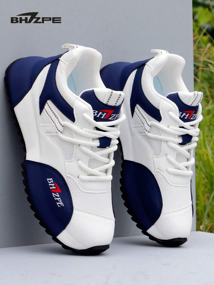 BHZPE 夏用メンズスポーツシューズ、通気性と衝撃吸収性、45サイズ