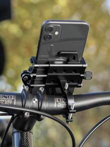 WEST BIKING WEST BIKING Fahrrad Handyhalter aus Aluminium-Legierung mit 7 Griffen, stoßfester Lieferung Navigations-Halterung, Fahrrad Zubehör