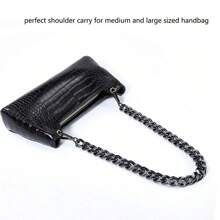 Cadena de metal de 15-47 pulgadas, reemplazo de asa/correa para el hombro de bolso de mano de estilo fashio