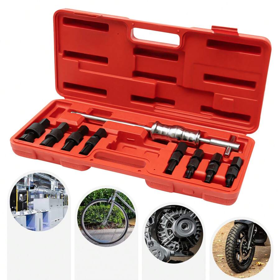 YUNRUX Inner Bearing Puller Set, Ball Bearing Puller With Slide Hammer - Multicolor - View 1