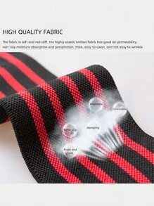 2 件腕部支撑带重型拇指腕带，适用于举重比赛力量训练健美腕带，适用于举重 - 彩色 - 查看 7