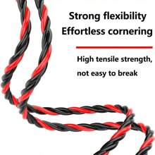 1pc Cable Pulling Fish Tape, Convenient Cable Laying Insertion And Withdrawal Tool, Suitable For Electricians To Pull Cables, Ethernet Cables, Wires, With Flexible Spring Guide Head, Comes With 2 Cable Ties