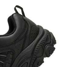 Skechers Zapatos de senderismo para hombres, zapatos de trekking con cordones para exteriores, zapatos deportivos casuales para viajes con absorción de impactos 237692-BBK