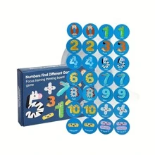 Juego de aprendizaje para niños de emparejamiento de números e imágenes de transporte, juguete educativo de madera para niños pequeños