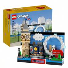 LEGO 40569 Bưu thiếp London sáng tạo dành cho bé trai và bé gái lắp ráp khối đồ chơi quà tặng - 40569 - Xem 3