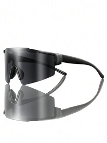 1 Pair Fashion Sport Fashion Glasses, Cycling Glasses, Running Glasses, Suitable For Outdoor Sports, Cycling, Running, Hiking And Other Outdoor Activities Easy Comfort Casual Outfits Outdoor Cycling Glasses For Summer Beach Vacation,Outdoor,Travel