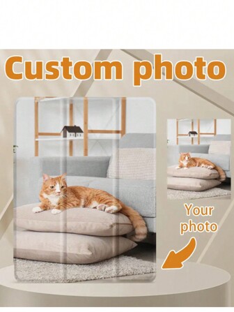 Custom IPad Cases And Personalized Tablet Cases, Unique IPad 10.2 Inch Cases, DIY Family, Couple, Pet Customized Gifts, Photo Customization, Tablet Cases