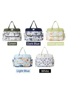 Fashionable Multi-Function Large Capacity Lightweight Handbag Mother And Baby Out Bag, Mom Messenger Diaper Bag - Multicolor - View 6