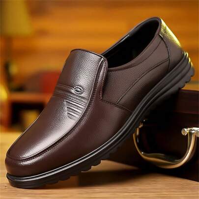 Zapatos de vestir para hombres, Oxford de negocios de alta calidad para caballero, zapatos elegantes de estilo británico para fiesta/boda/Navidad, zapatos casuales cómodos