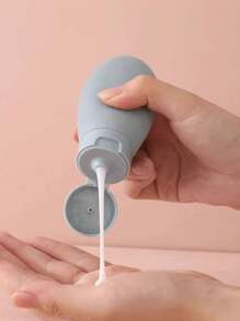 1 Piece/3 Pieces/4 Pieces Travel Separate Bottles, Extrusion Design, Portable, Leak Proof, Refillable Cosmetics Container, (With Free Label Card) Reusable, Used For Separate Packaging Of Toiletries, Shampoo, Shower Gel And Lotion, Travel Necessities, School Supplies, Holiday Camping Necessities, Holiday Accessories Mini, Used For Holiday Beach, Bathroom Collection, Bedroom Collection, Large Capacity, Business Trip, Tourism