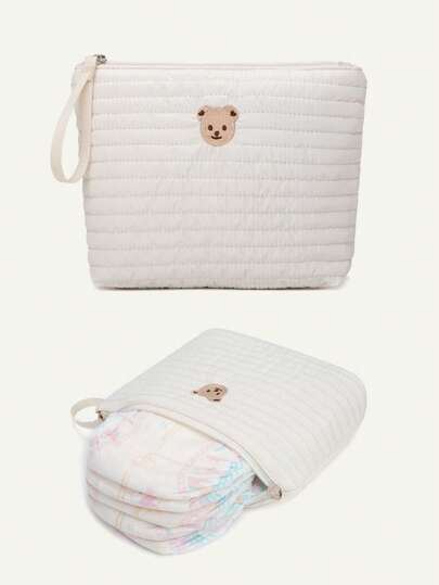 Waterproof Baby Diaper Storage Bag Portable Diaper Organizer For Baby Clothes, Diapers, Wet Wipes, Outdoorsbaby Shower Family Decorations Gifts