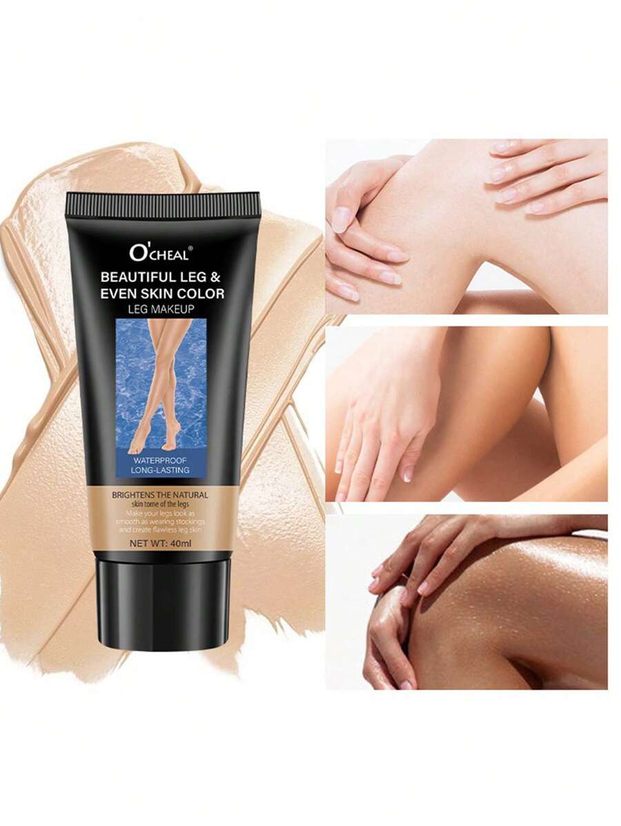 遮瑕防水均匀肤色黑色丝袜霜腿部护理美容霜 - 彩色 - 查看 1