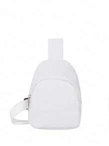 1pc Girls' Cute Strap Crossbody Bag, Suitable For Daily Use, Outdoor, Travel, Hiking, Portable, Ideal Gift Choice - Chest Bag - View 5