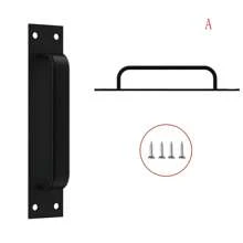 Door Handle Aluminum Alloy Window Cabinet Balcony Sliding Door Pull Punch-Free Pull Closet Furniture Hardware Home Improvemen