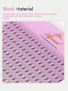 640/320 Fans 16 Rows C D Curls Pointy Sharp Base Stem Premade Premade Fans Black 3D 4D 5D 6D 8D 10D 12D 0.05 Pre Pro Made Fans Lash Extensions Eyelash Extensions Lash Clusters,Eye Lash Clusters,Individual Eyelashes,Lashes,Fake Lashes - D - View 3