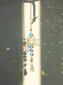 1PC/5PCS Mặt trời & Hoa sen Trang trí Treo tường, Lăng kính pha lê màu Suncatchers cho Xe hơi, Trang trí Vườn cửa sổ - Nhiều màu - Xem 12