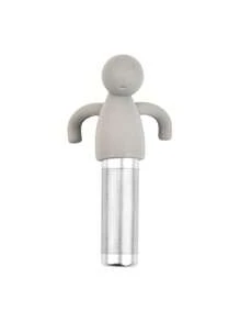 1/2/4/5 pièces Passoire à thé en vrac en acier inoxydable avec maille fine et poignée en silicone - parfait pour infuser du délicieux thé en vrac, idéal pour la rentrée scolaire