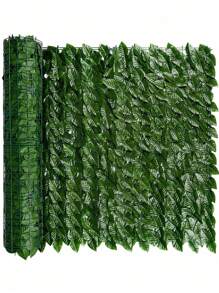 1pc Artificial Fence Ivy Leaf Decor, Suitable For Outdoor/Indoor Railing, Balcony, Garden, Home Wall, Room Decoration Privacy Screen (Note: May Have Odor) - Multicolor - View 4