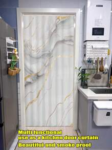 1 Set/4 Sets Beautiful Dark Gray Textured Shower Curtain Set, Patterned Shower Curtain With Multi-Color Background, Modern Personalized Bathroom Decor, Waterproof Shower Curtain Set (With 12 Hooks), Non-Slip Bath Mat, U-Shaped Toilet Cover, Bathroom Decoration Fall Decor Bathroom Accessories Back To School - Multicolor - View 4