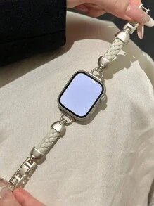 Armband für Apple Watch, kompatibel mit 38/40/41/42/44/45/46/49mm Apple Watch Series Ultra/SE10/9/8/7/6/5/4/3/2/1, Karomuster