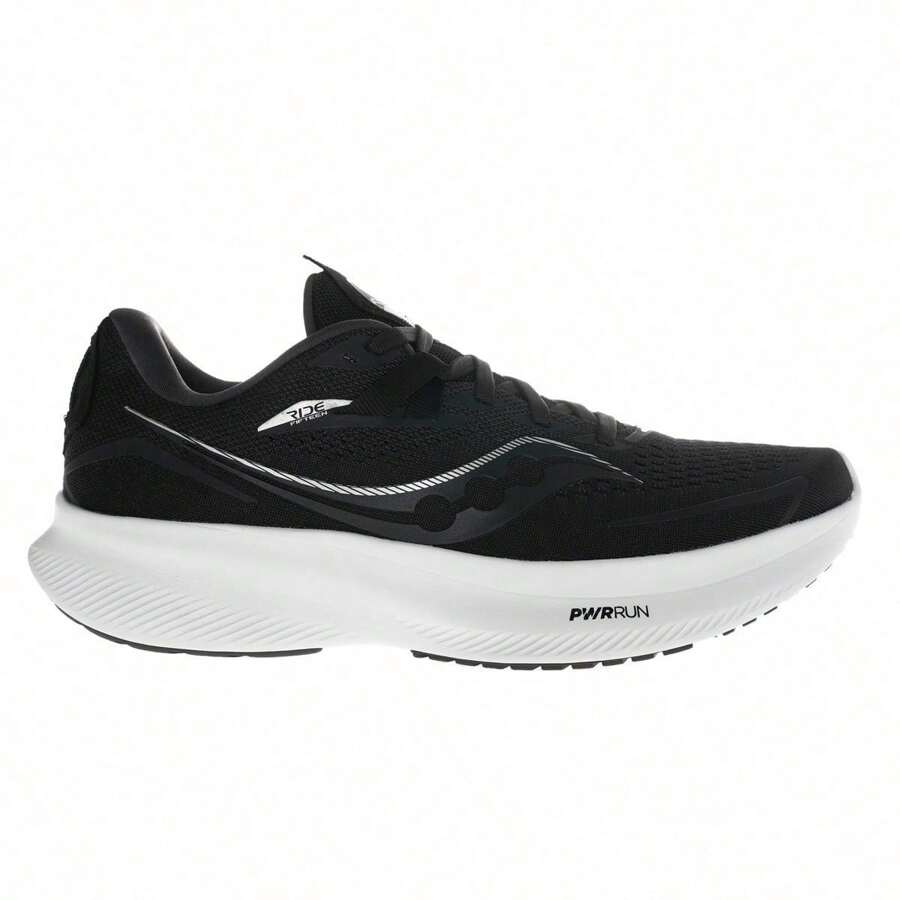Saucony Ride 15 W - Black/White - View 1