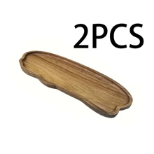 1/2/3pcs,Cloud Wooden Tray, Multifunctional Wooden Dining Plate - Elegant Coffee, Cheese, Dessert Dining Plate, Easy To Clean, Durable, Suitable For Indoor And Outdoor Entertainment, Dining And Gatherings - Suitable For Home Decoration And Kitchen Use
