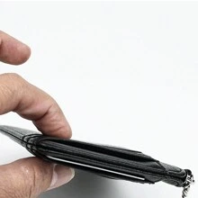 Zipper Bag Slim Lychee Coin Multi-Slot ID Holder Zipper Key Holder Zipper Multiple Slots Women's Slim Card Holder Card Holder Wallet Business Card Holder Credit Card Holder For Men Wallet Mini Wallet Purse Wallet Wallet Keychain Card Wallet