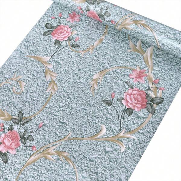 1 rol verdikt retro groen bloemencontactpapier, waterdicht en vochtbestendig, afneembaar, gebruikt voor behangdecoratie in woonkamers, keukens, slaapkamers, slaapzalen, meubelrenovatie, gemakkelijk af te scheuren stickers, snelle installatie cadeaus verjaardag afstuderen kamerdecoratie woondecoratie wanddecoratie badkamerdecoratie slaapkamerdecoratie kamerdecoratie spullen woonkamerdecoratie huisdecoratie woondecoratie woonkamer behang muurstickers muursticker