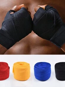 2pcs Boxing Hand Wraps, Martial Arts Hand Bandages, Sweat-Absorbent Fitness Hand Wraps, Muay Thai Hand Wrap