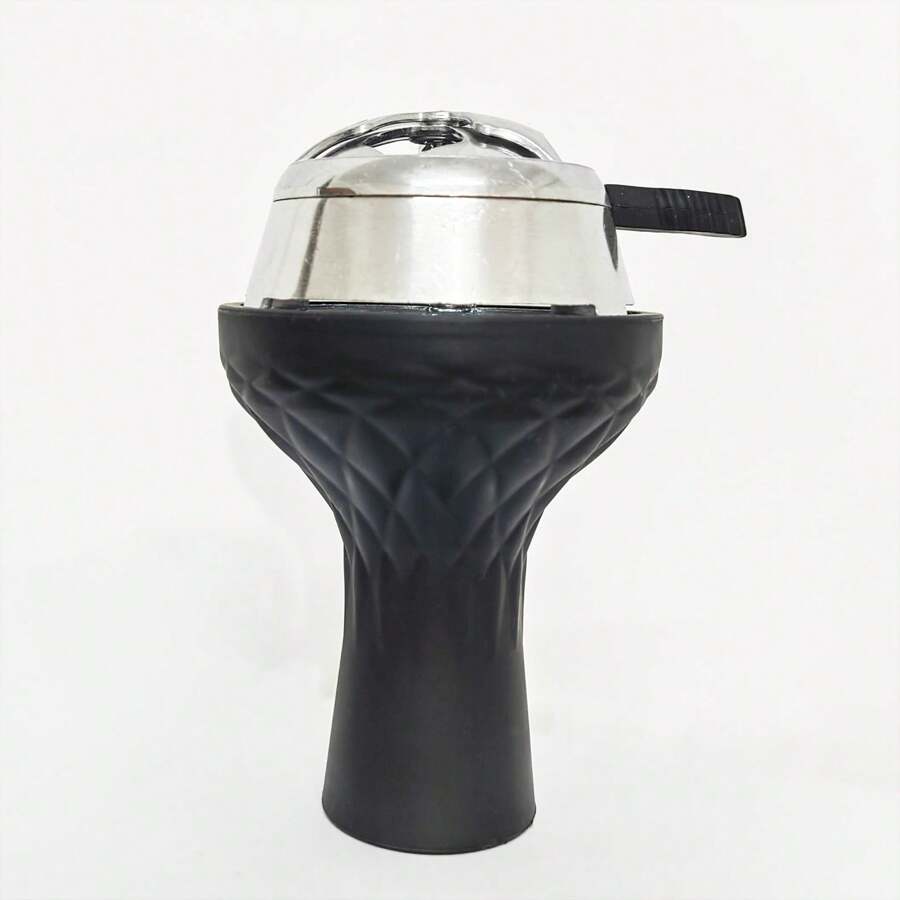 Silicone Hookah Bowl, Premium Hookah Heating Stem & Mouthpiece Bowl, Perfect Replacement For Ceramic Bowls, Gift Box - Black - View 1