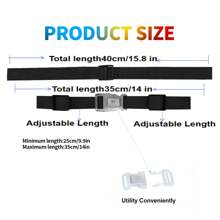 Light Up Backpack Chest Strap, LED Quick Release BuckleBackpack Chest Strap Rechargeable Waterproof - View 7