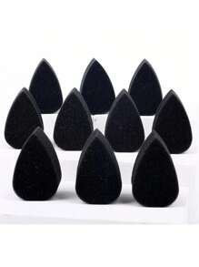 10pcs High-Density Face Painting Sponges For Students And Adults - Durable, Ideal For Detailed Designs - Other Plastic Major Material - Multicolor - View 8