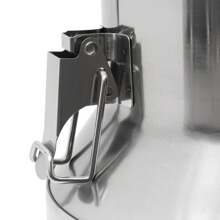 201 Stainless Steel 10L Milk Jug Sealed Bucket - Bạc - Xem 4