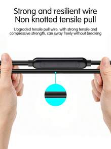 Wired In-Ear Metal Tuning Full Compatible Earphones With Digital Decoding Chip, Type-C Interface, Compatible With Apple/Android Systems, Applicable For Indoor And Outdoor Scenarios
