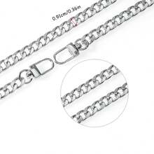 1pc Multi-Functional Chain Shoulder Strap With Durable Metal Buckle, Suitable For Handbag And Cross-Body Bag Multiple Uses