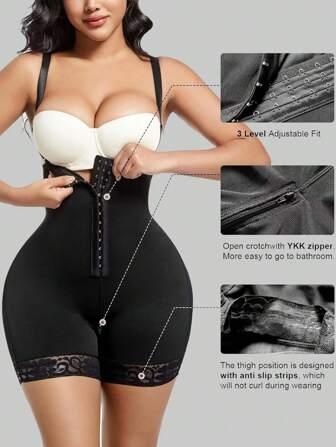 1 件全身塑身器，可调节，瘦腰，提臀，加大码，适合多种场合