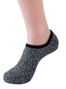 1/3/6 Paar flauschige rutschfeste Socken, weiche & gemütliche Haushaltsocken, atmungsaktive Kurzsocken, Damen Füßlinge