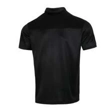 Men's Running, Fitness Training, Outdoor Casual Comfortable Short Sleeve Polo Shirt - Black - View 2