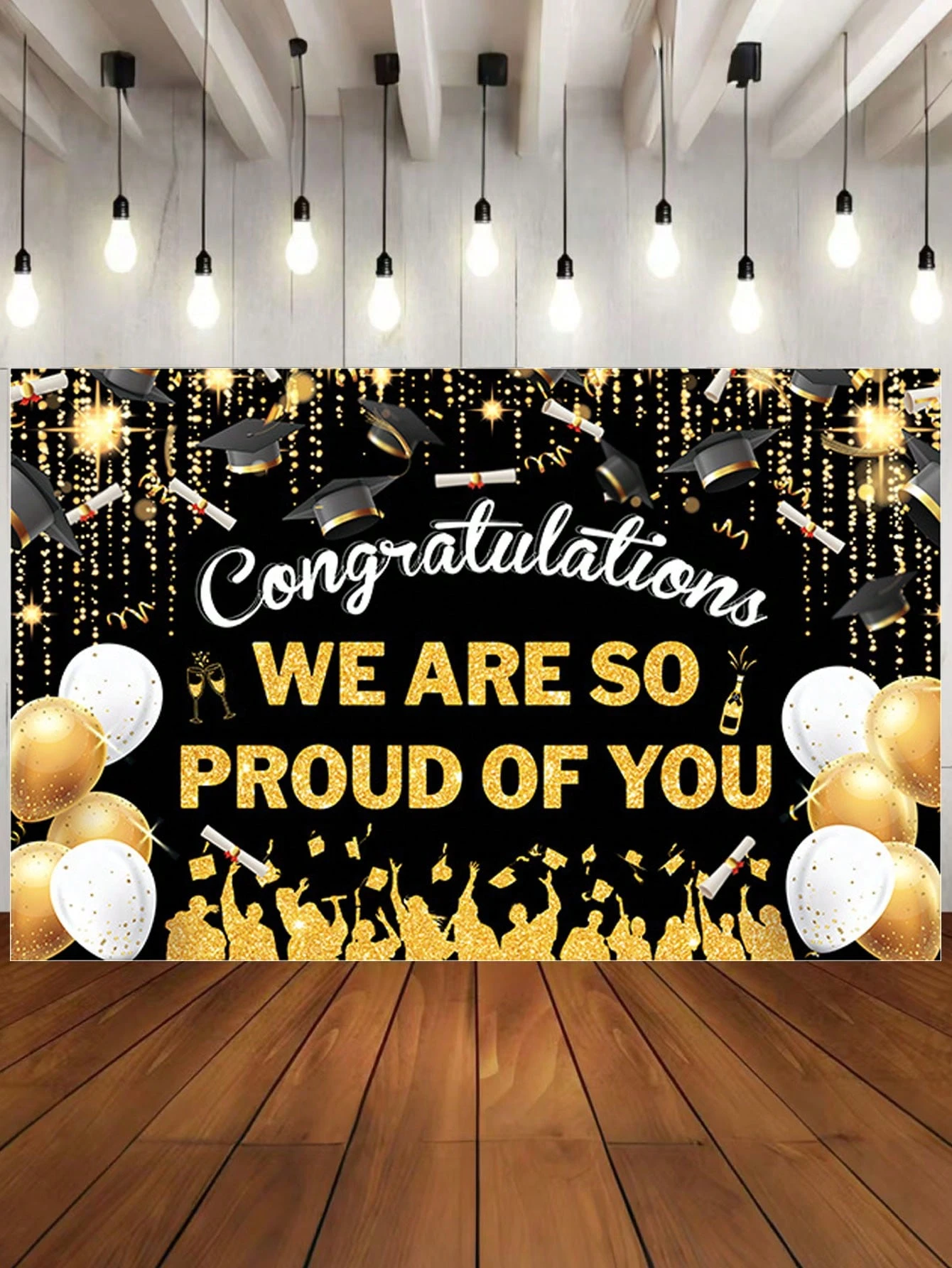 Congratulations Graduates Background We Are Proud Of You Photography ...