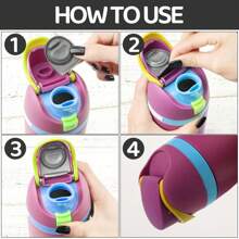 Replacement Stopper Compatible With 19/24/32/40 Oz,Replacement Rubber Lid Sealing Rings,Water Bottle Top Lid Parts For Leak Proof Silicone Plug For Accessories - Xám - Xem 4