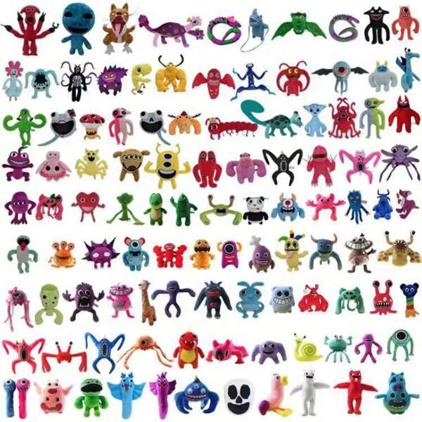 1pc Doll Plush Doll "Garten Of Banban" Monster Plush Doll, Holiday Gift, Random Delivery