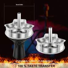 Conjunto de acessórios para narguilé Kit de tigelas com sabor de shisha com tigelas de barro vermelho, tigela de narguilé de barro para shisha Tigela de tabaco premium Acessórios para narguilé