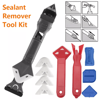 Silicone Sealant Remover Spreader Finish Tool Kit Scraper Caulking Mould Removal