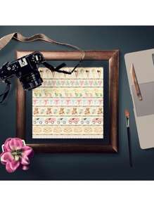 12 piezas de papel con patrón de flores y plantas vintage para scrapbooking, papelería creativa para Año Nuevo, San Valentín, Pascua, estilo retro, suministros de oficina, aprendizaje estudiantil, decoraciones de fiesta, tarjetas de felicitación, cajas de regalo DIY, caja de explosión, útiles escolares, regreso a clases