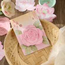 1pc/45pcs Set National Style Fragrant Sticky Notes, Memo, Remarks, Various Occasions,School Supplies,Back To School